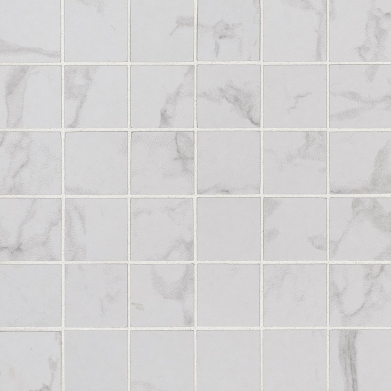Carreau de mosaïque en porcelaine mate pour plancher et mur 12 po x 12 po Chiara, Île