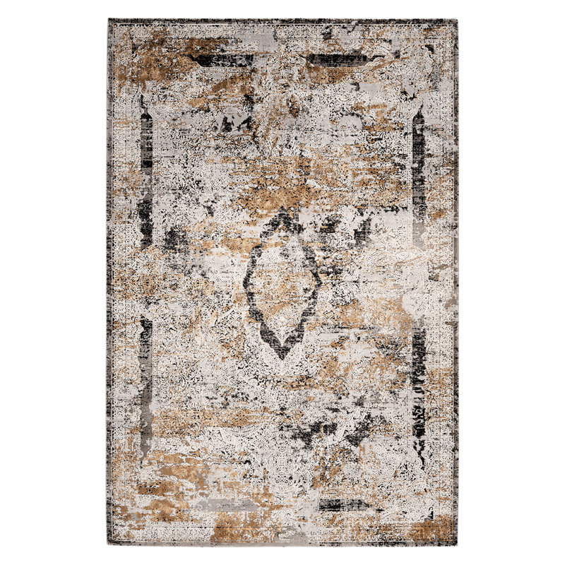 Wesner Abstract Hand Woven Area Rug, Rectangle 140 x 200cm