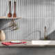 Radiant Fluted 4.43'' W x 17.62'' L Crackled Ceramic Subway Wall Tile (9.26 Sq. Ft. / Case)