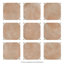Carreau de porcelaine marocain pour mur et plancher 17 po x 17 po Tetuan-98496595