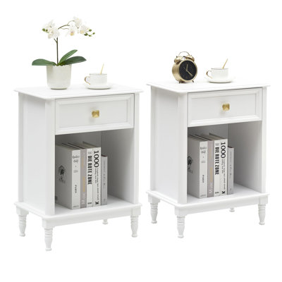 Ensemble de 2 tables de chevet