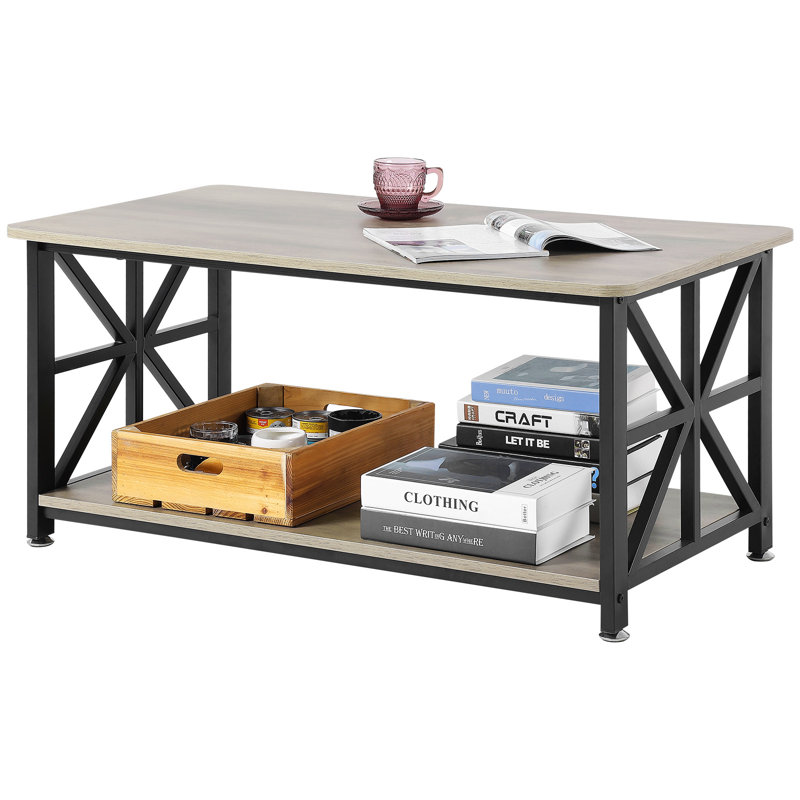 40" Farmhouse Coffee Table Rectangle Table