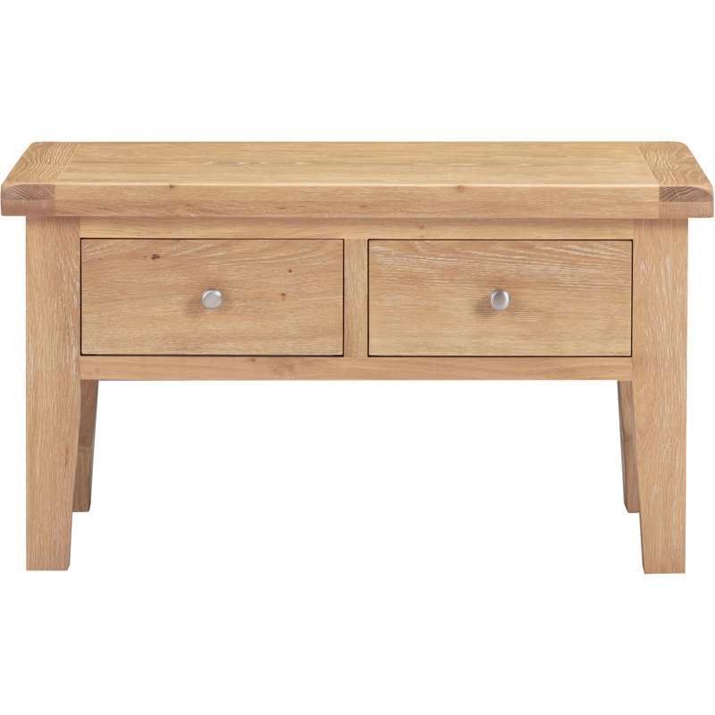 Windsor 2 Drawer Coffee Table, Brown