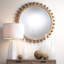 Miroir d'appoint mural Whitt Sunburst-1538812120