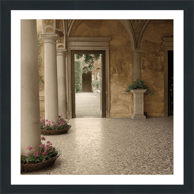 « villa alain no. 2 » par alan blaustein,, reproduction de photo encadrée