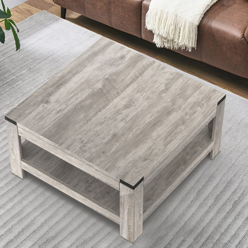 Table basse Zara, Gris délavé