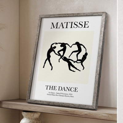 Matisse XCVII, reproduction d'art encadrée - bois massif