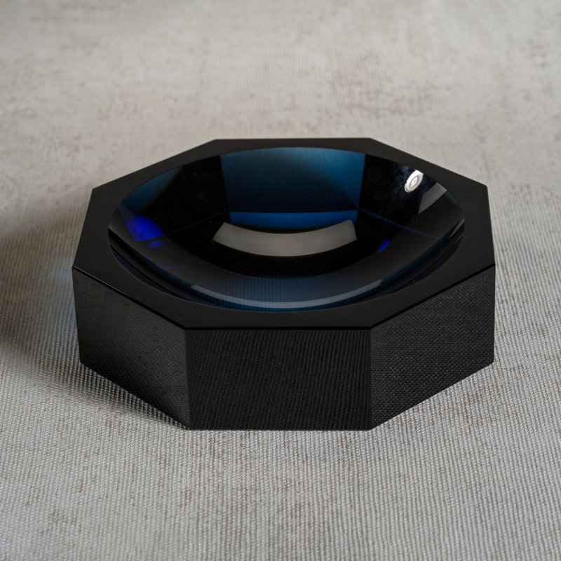 Bol en verre Carmac, Bleu foncé