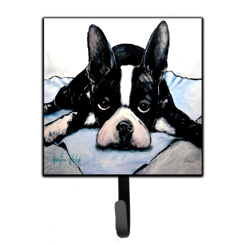 Porte-clés mural Zdenka Boston Terrier Jake Dog