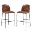 Ensemble de 2 tabourets de bar Galen