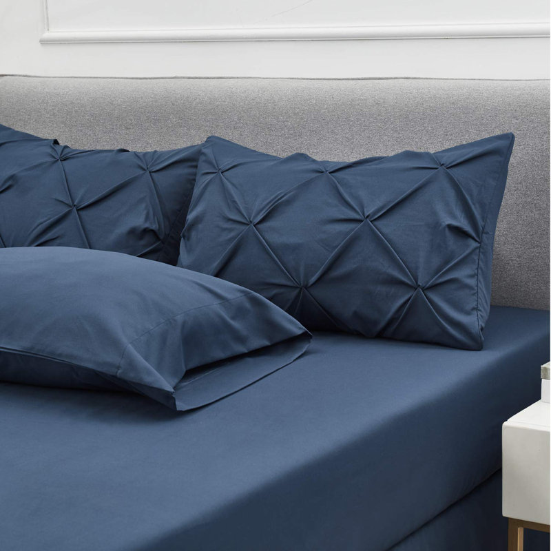 Polyester Percale Comforter, Navy