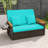 Talleysville 66'' Wide Reversible Patio Daybed with Cushions-1227346267