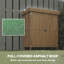 2 ft. W x 1 ft. D Solid Wood Tool Shed-58886232