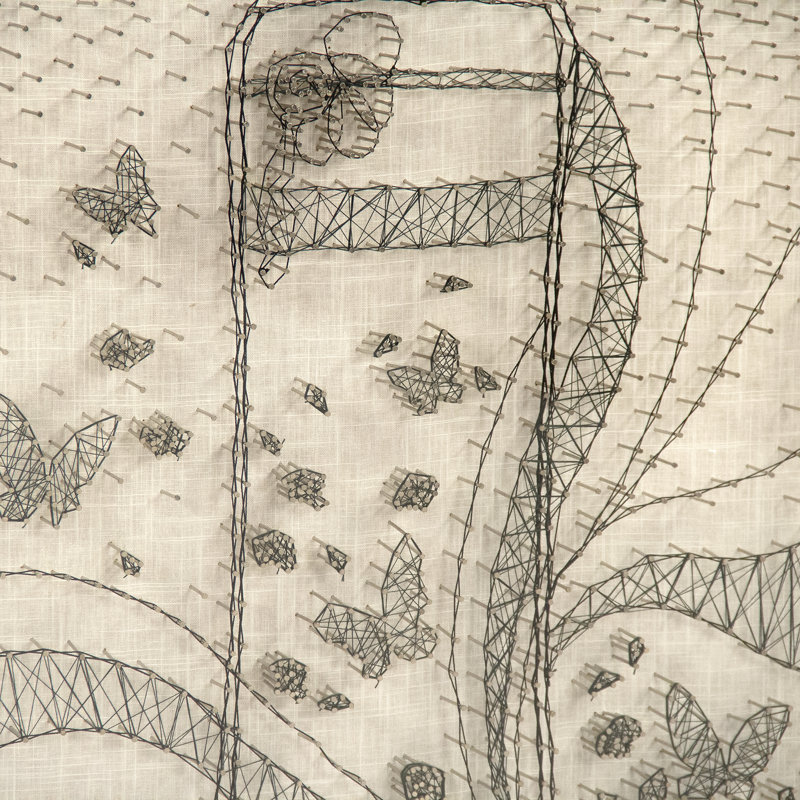Kimono String Print