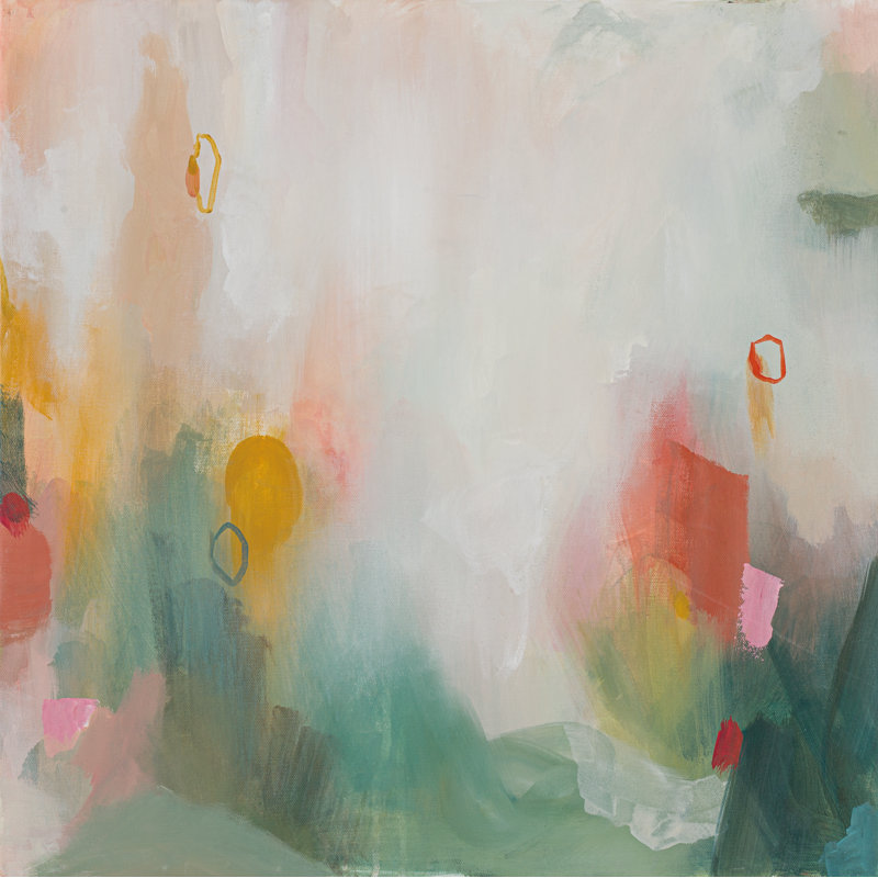 Bold Abstract - Wrapped Canvas Art Prints, 30cm H x 46cm W