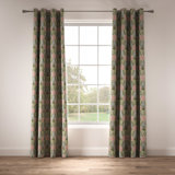 Made to Order - Lily Garden Eau De Nil Eyelet Blackout Curtains