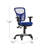  Mid-Back Ergonomic Multifunction Mesh Chair with Polyurethane Wheels-114083808-114083809