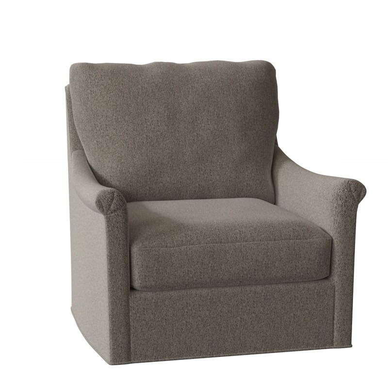 Fauteuil pivotant l 34,5 po Olivia, 8794 Polypropylène / oléfine noisette