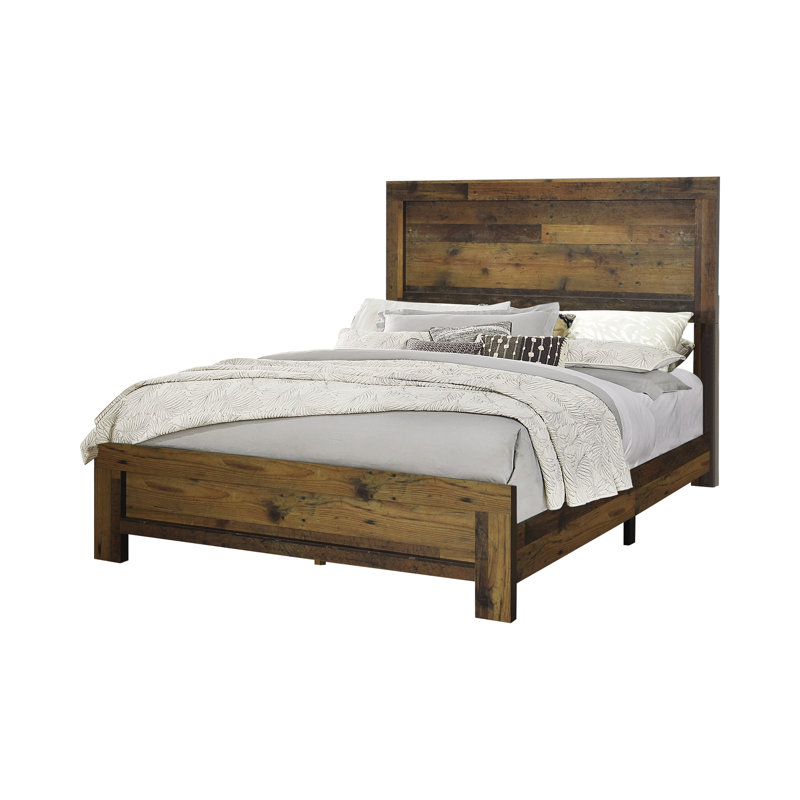 Ensemble de chambre à coucher 3 pièces avec commode Giah, Simple