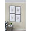 Ensemble d'art mural mural botanique et fougère de 20 po x 28 po pour le salon de la salle à manger