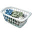 Panier à linge en plastique