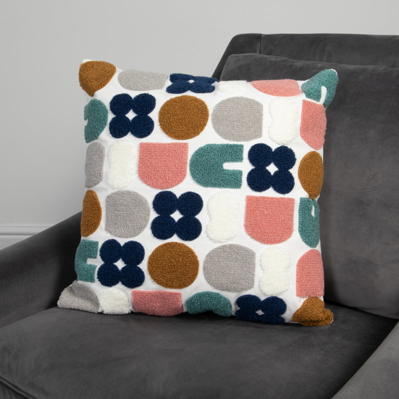 Abstract Shapes Back Cushion