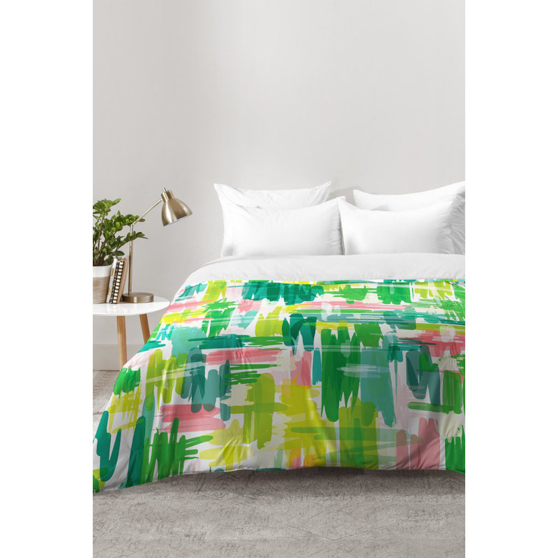 Jenean Morrison Modern & Contemporary Abstract Comforter, Full/Queen Comforter + 2 Standard Shams
