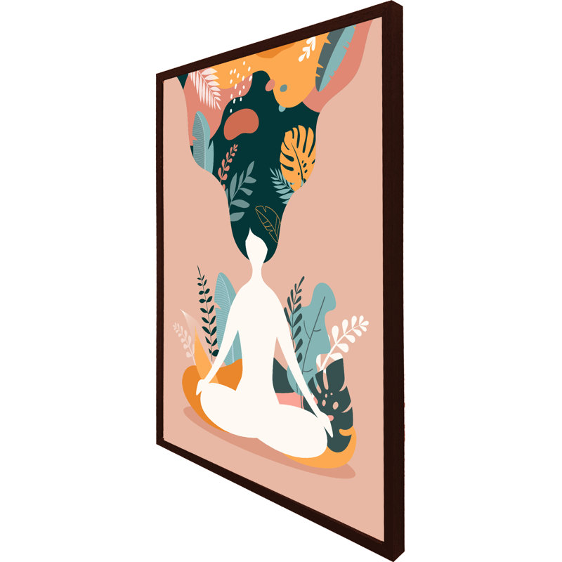 Birck Single Picture Frame Print, Brown Framed, 114cm H x 76cm W x 4cm D