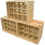 Santel Floor Wine Bottle Rack Flamed-821701194