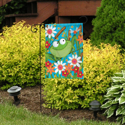 Drapeau de jardin Froggy Fun Summer