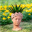 Pot à fleurs statue 100% ciment Lough-1315303978-1310639263