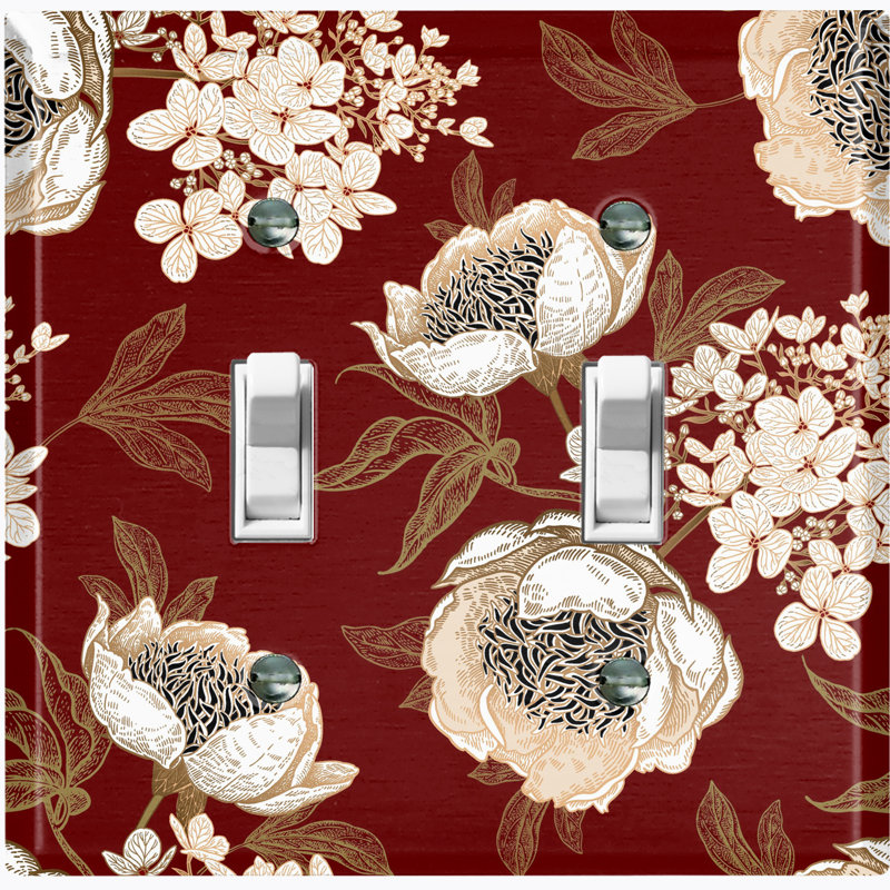 Landscape & Nature 2 - Gang Toggle Light Switch Standard Wall Plate