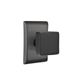 Privacy (Bed & Bath) Square Knob with Neos Rose