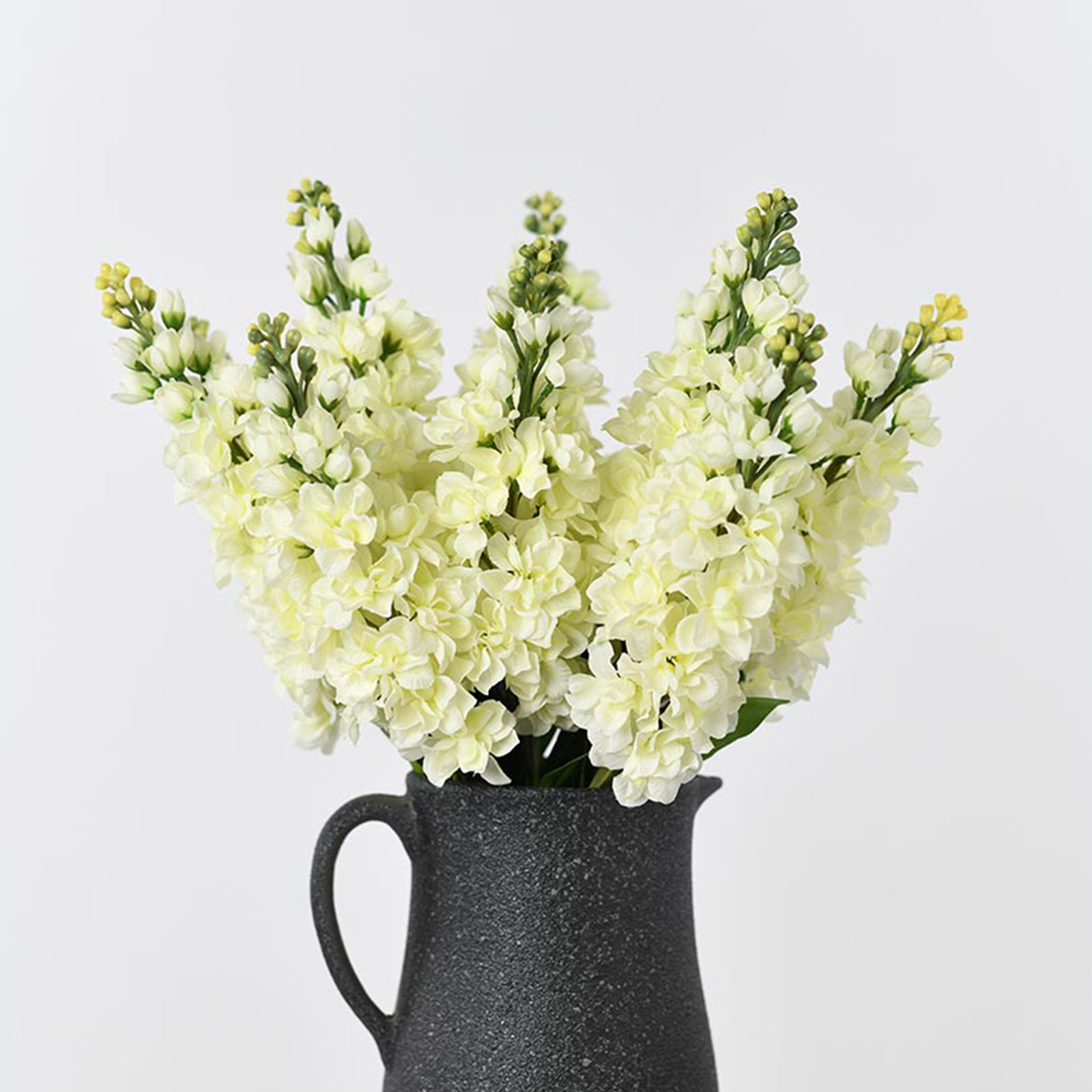 Audet Delphinium Stems, Cream