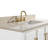 Ewen 49'' Single Bathroom Vanity with Marble Top-31373533-31373479-31373478