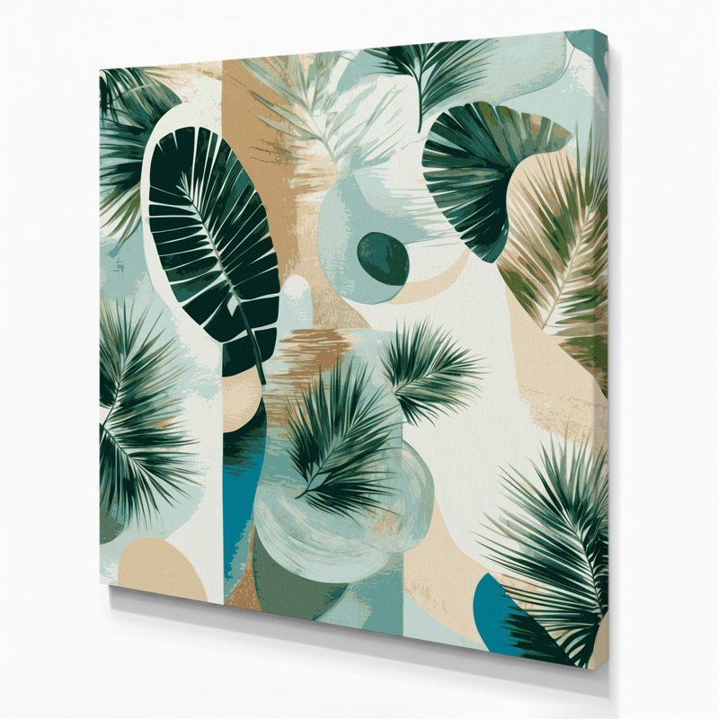 Art abstrait sur toile, formes abstraites brunes, H 16 po x l 16 po