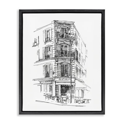 Cadre flottant Parisian Boulevard Study, design par Ethan Harper