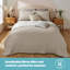Silentnight Summer Breeze Duvet And Pillowcase Set, 2.5 Tog, Lightweight and Cool-123323556-100006393