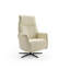 Mcclinton 74cm Wide Genuine Leather Swivel-88150618