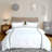 Layered Leaf Applique Cotton Duvet Cover Set-120349069-120349071