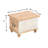 Osei 5 Piece Solid Wood Accent Trunk