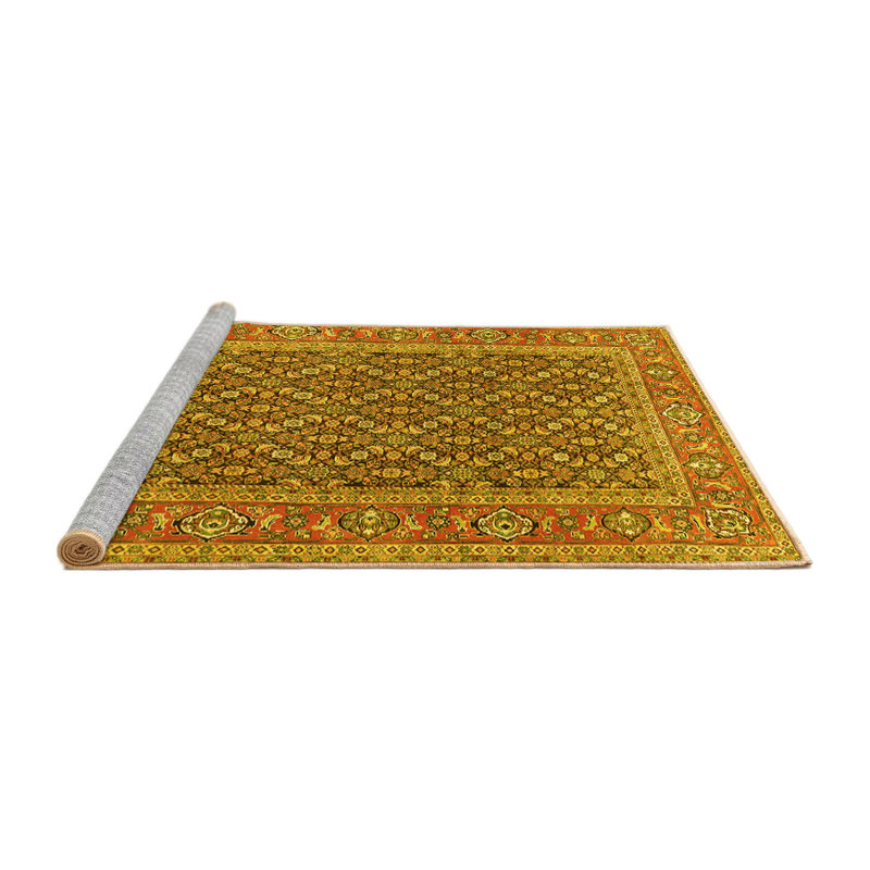 Anfisa Washable Oriental Indoor Rug, Square 5'