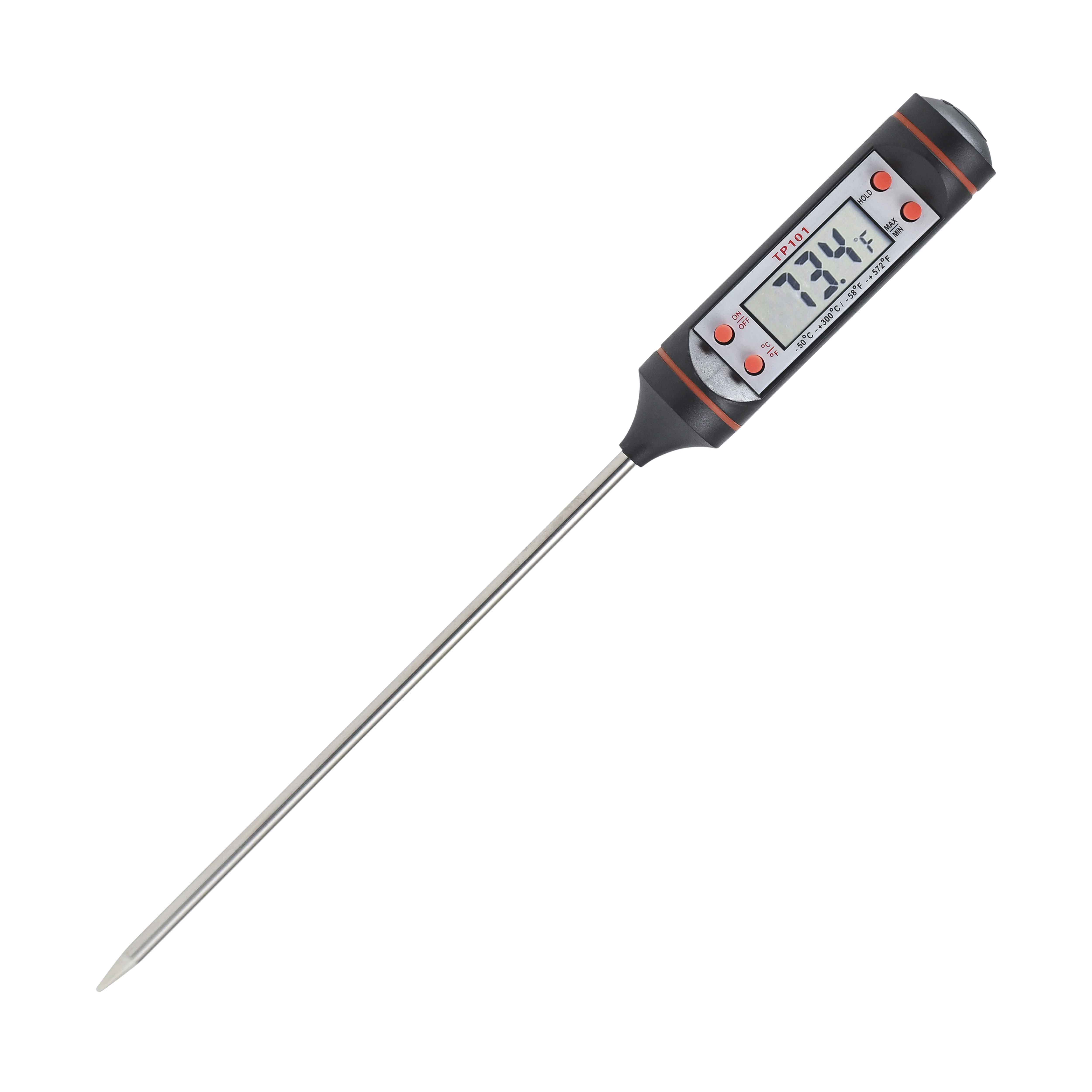 Digital Probe Thermometer with 5.75 Stainless Probe