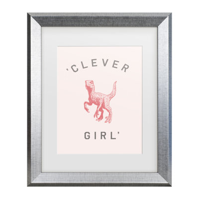 Bolog Florent Bodart Clever Girl Matted Framed Art