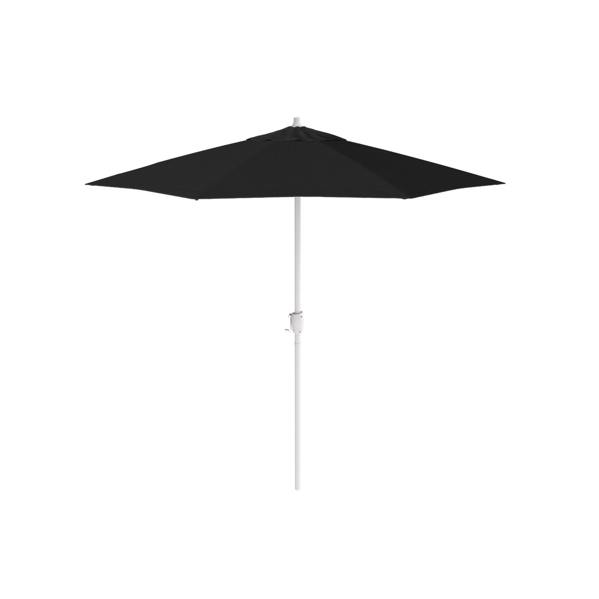 Kenne Sunbrella® Outdoor Umbrella, Canvas Black Sunbrella® Canvas, 90" W x 90" D