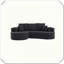 Canapé modulaire courbé Boucle-91190779