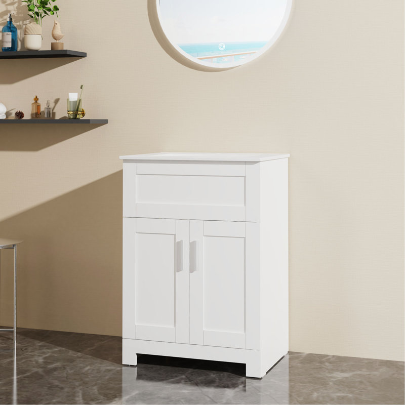 Compartiment de salle de bain avec meuble-lavabo Goodyo