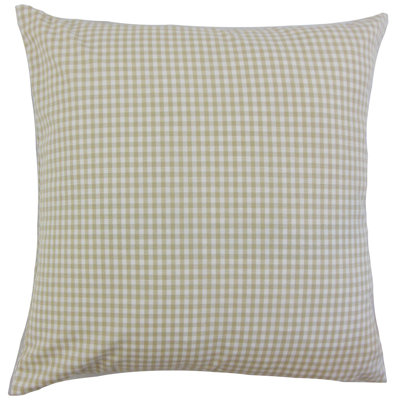 Silk Plaid Sham Set