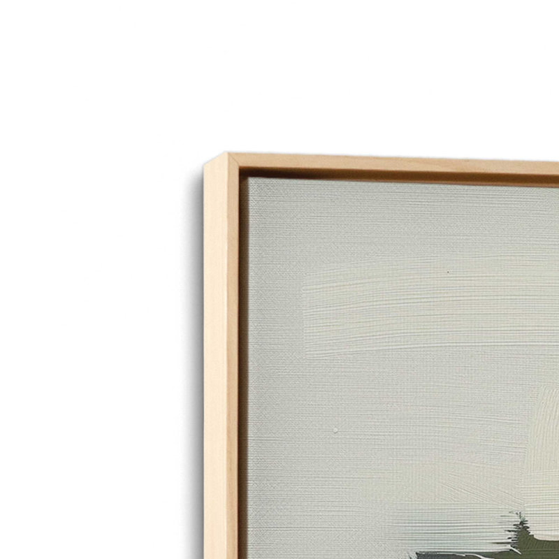 «Sandy Spectrum V2 (Square)», reproduction d'art encadrée sur toile par Azure Artisanal Studio, H 14 po x l 14 po x P 1,75 po