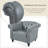 Fairport Faux Leather Chesterfield Chair-1690419721